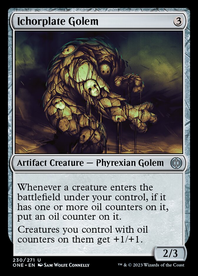 Ichorplate Golem [Phyrexia: All Will Be One] | Nerdhalla Games