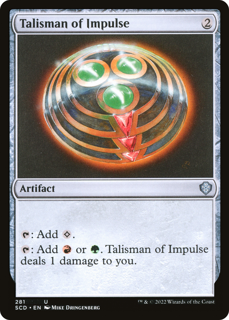 Talisman of Impulse [Starter Commander Decks] | Nerdhalla Games