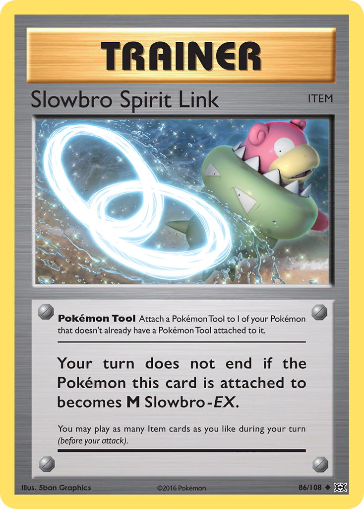 Slowbro Spirit Link (86/108) [XY: Evolutions] | Nerdhalla Games