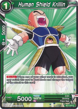 Human Shield Krillin [BT1-072] | Nerdhalla Games