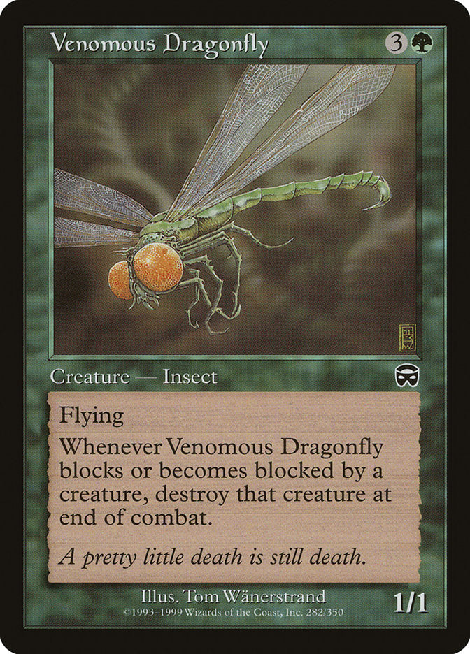 Venomous Dragonfly [Mercadian Masques] | Nerdhalla Games