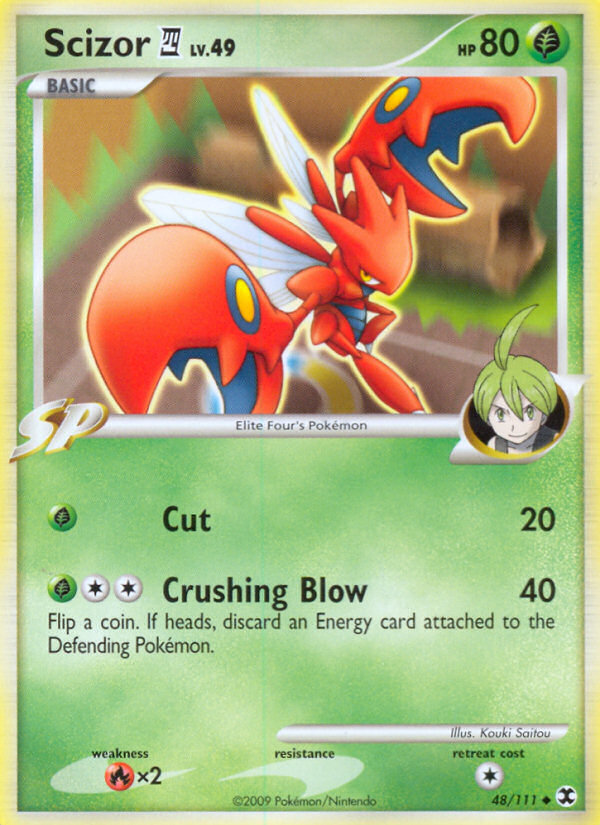 Scizor (48/111) [Platinum: Rising Rivals] | Nerdhalla Games