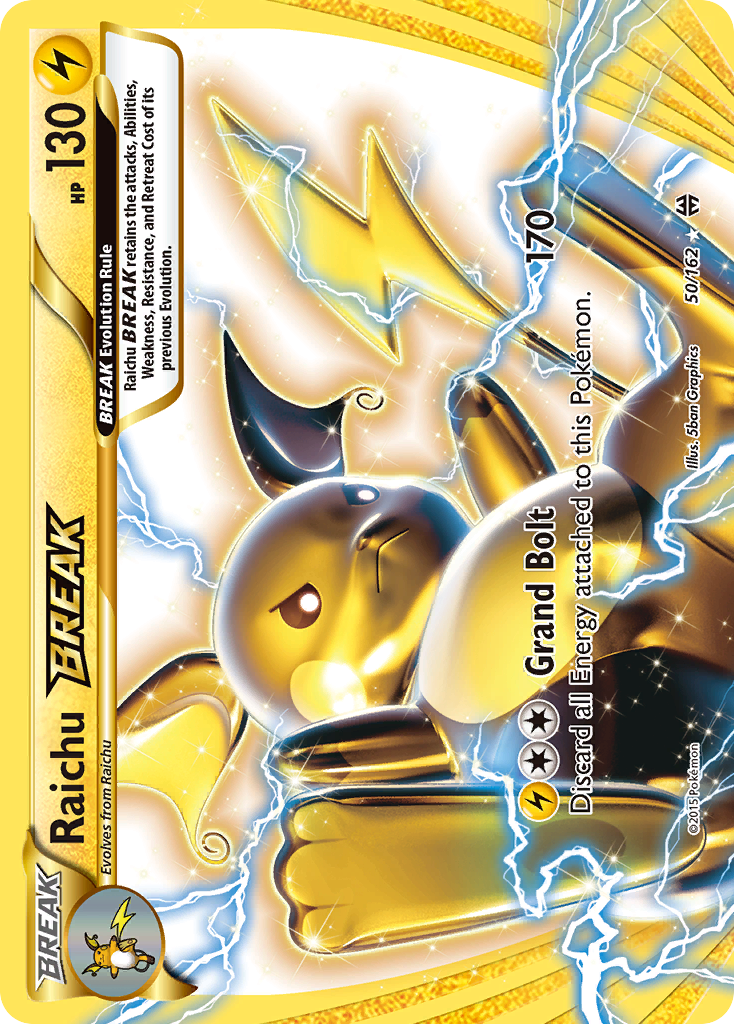 Raichu BREAK (50/162) [XY: BREAKthrough] | Nerdhalla Games