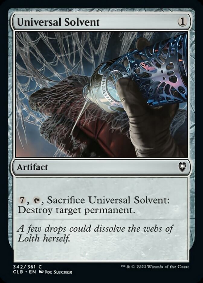 Universal Solvent [Commander Legends: Battle for Baldur's Gate] | Nerdhalla Games