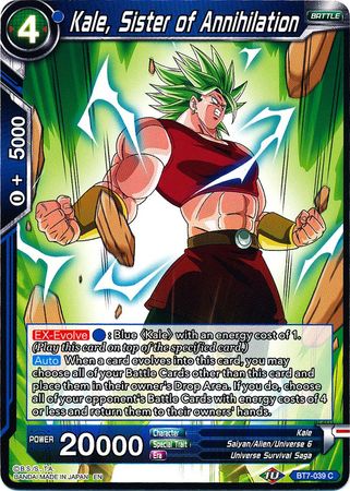 Kale, Sister of Annihilation [BT7-039] | Nerdhalla Games