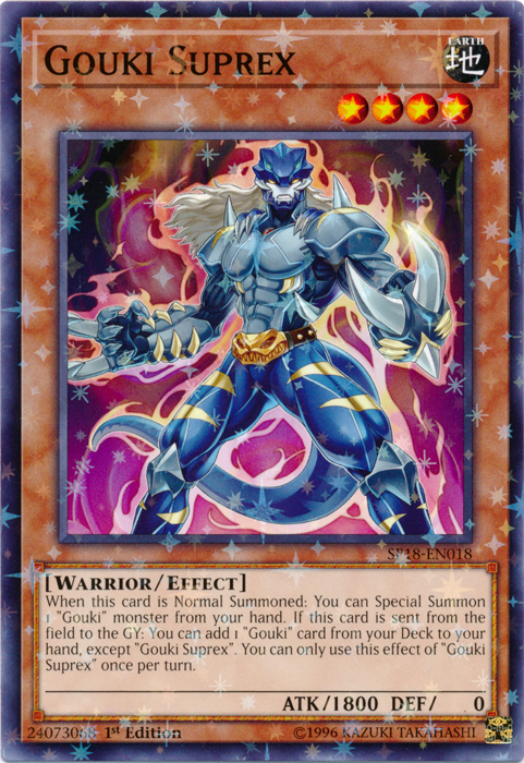 Gouki Suprex [SP18-EN018] Starfoil Rare | Nerdhalla Games