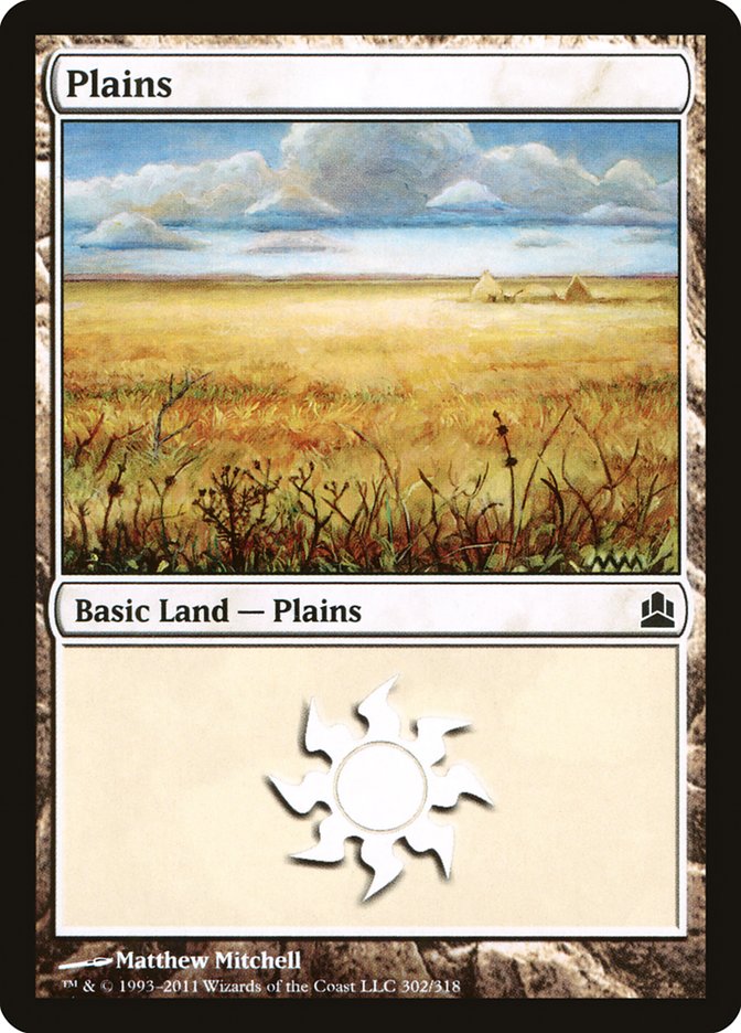 Plains (302) [Commander 2011] | Nerdhalla Games