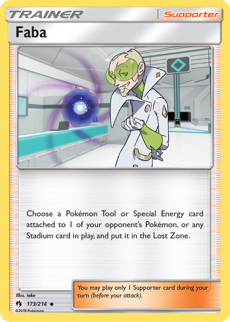 Faba (173/214) [Sun & Moon: Lost Thunder] | Nerdhalla Games