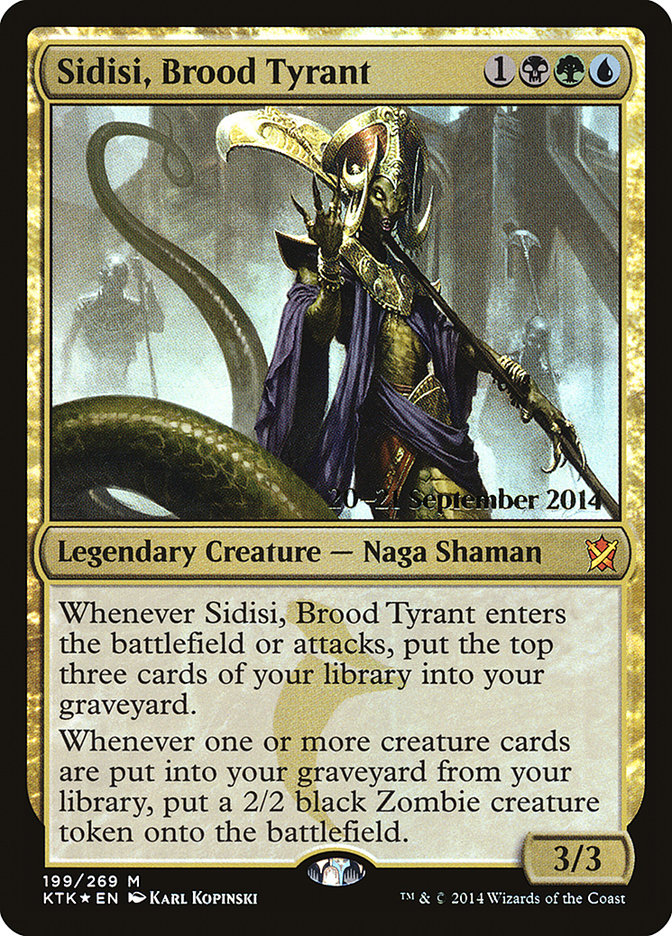 Sidisi, Brood Tyrant  [Khans of Tarkir Prerelease Promos] | Nerdhalla Games