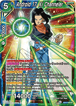 Android 17, Ki Channeler [EX17-05] | Nerdhalla Games