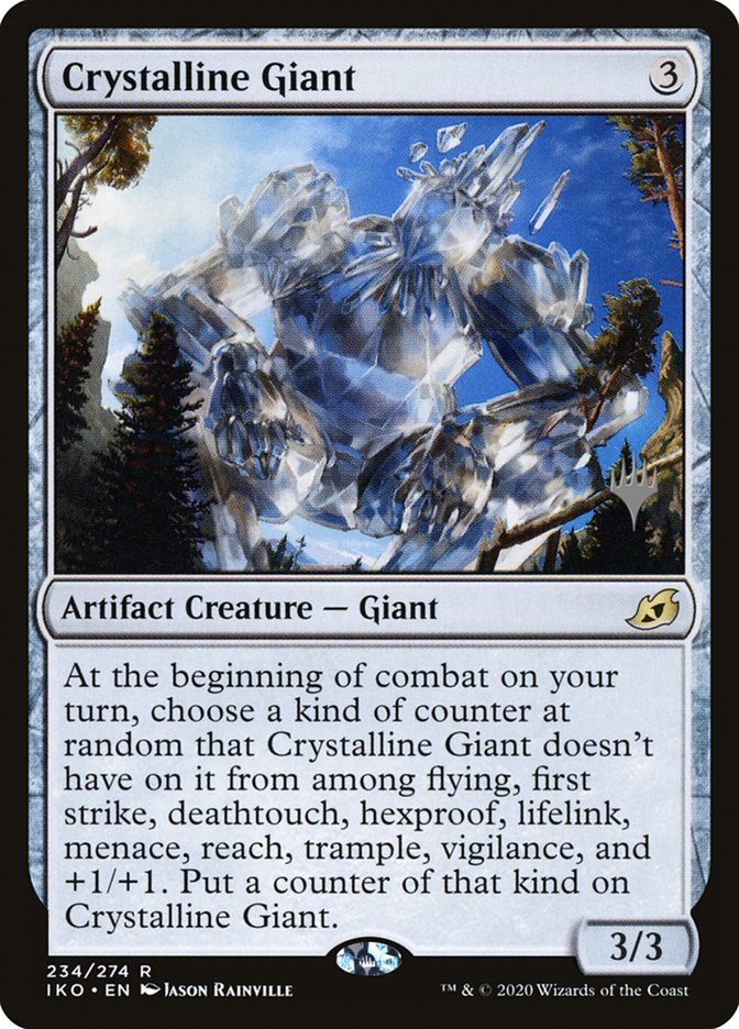 Crystalline Giant (Promo Pack) [Ikoria: Lair of Behemoths Promos] | Nerdhalla Games