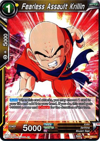 Fearless Assault Krillin [BT6-089] | Nerdhalla Games