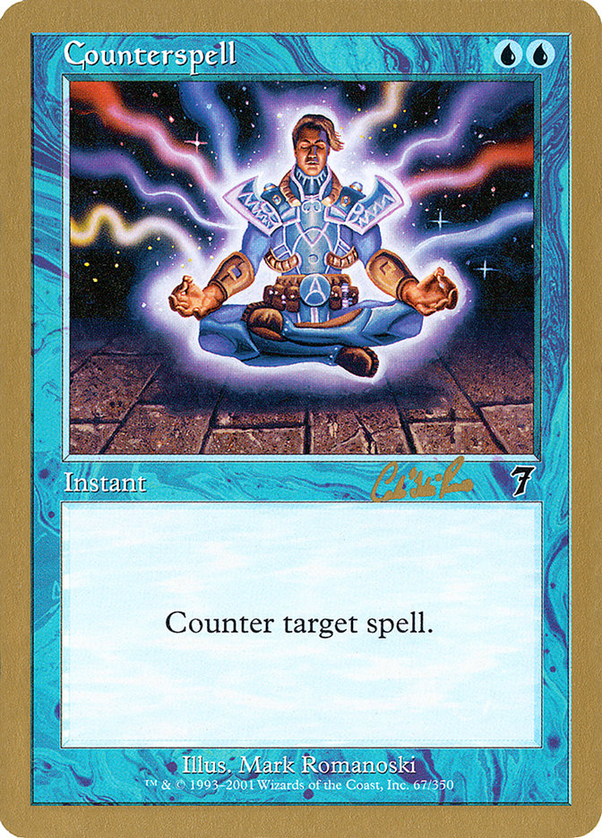 Counterspell (Carlos Romao) [World Championship Decks 2002] | Nerdhalla Games