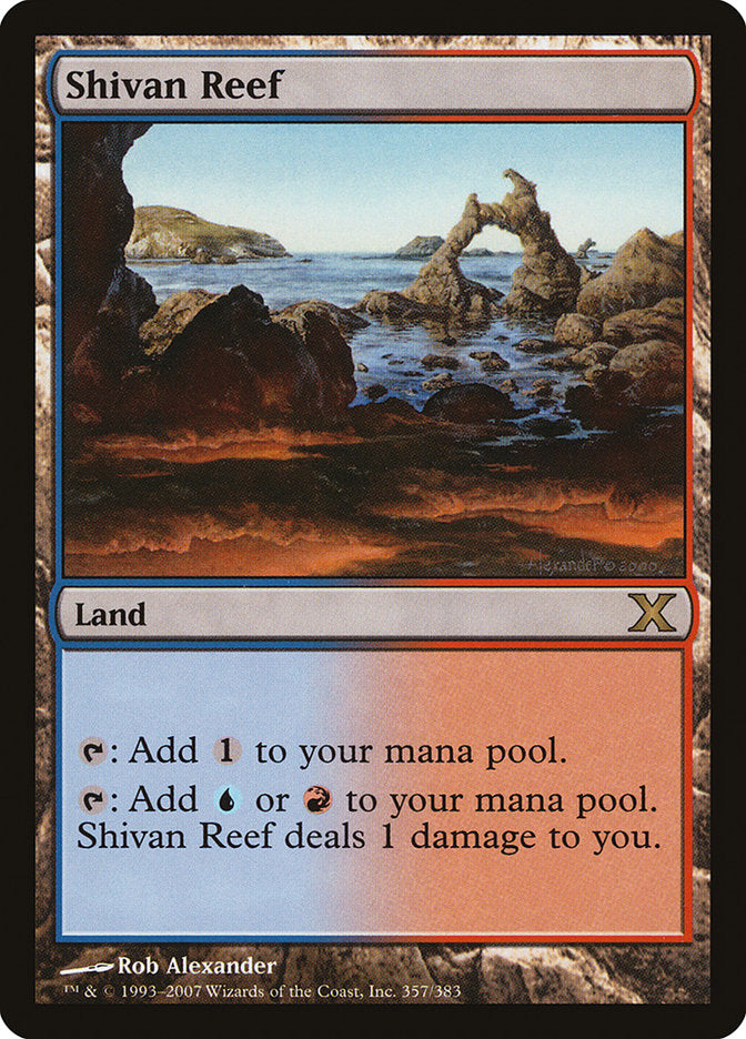 Shivan Reef [Tenth Edition] | Nerdhalla Games