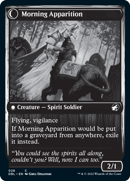 Mourning Patrol // Morning Apparition [Innistrad: Double Feature] | Nerdhalla Games