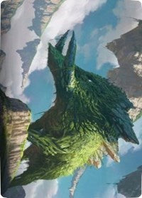 Yasharn, Implacable Earth Art Card [Zendikar Rising Art Series] | Nerdhalla Games