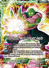 King Piccolo // King Piccolo, World Conquest Awaits (BT18-060) [Dawn of the Z-Legends Prerelease Promos] | Nerdhalla Games