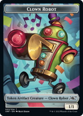 Clown Robot (003) // Balloon Double-sided Token [Unfinity Tokens] | Nerdhalla Games