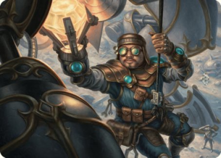 Powerstone Engineer Art Card [The Brothers' War Art Series] | Nerdhalla Games