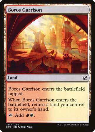 Boros Garrison [Commander 2019] | Nerdhalla Games