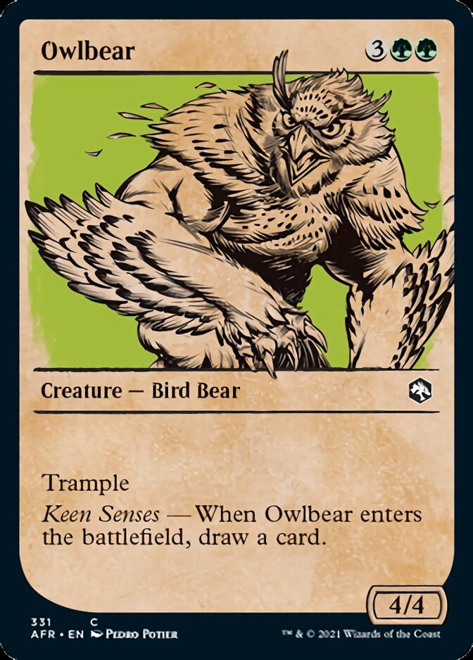 Owlbear (Showcase) [Dungeons & Dragons: Adventures in the Forgotten Realms] | Nerdhalla Games