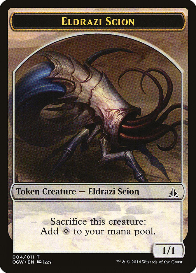 Eldrazi Scion (004/011) [Oath of the Gatewatch Tokens] | Nerdhalla Games