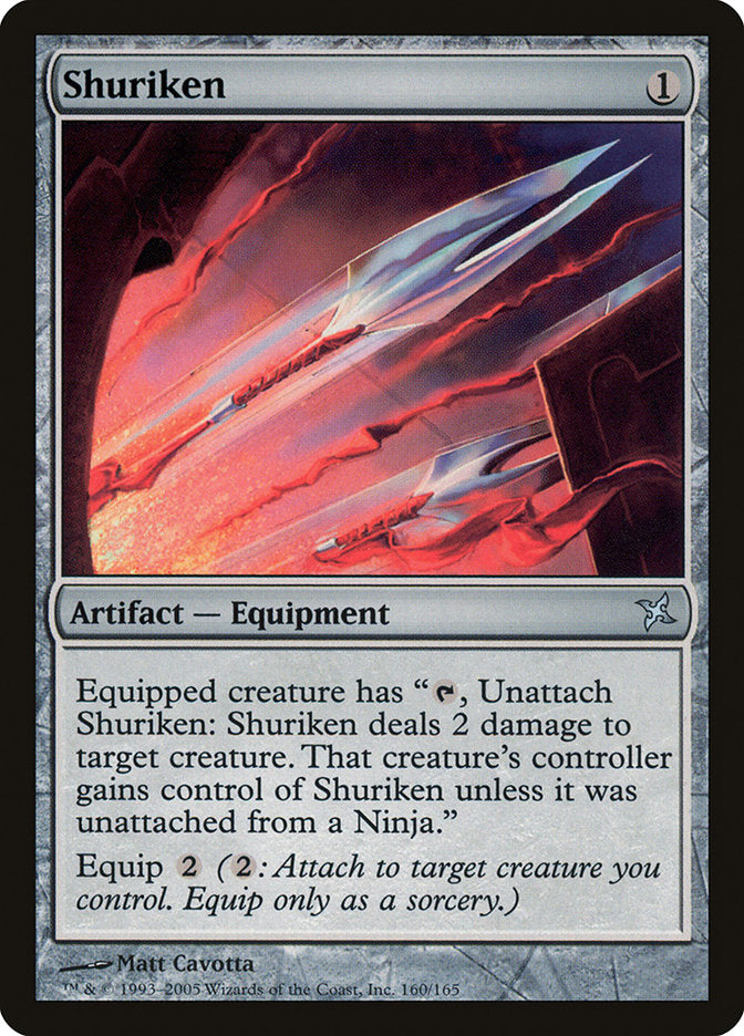 Shuriken [Betrayers of Kamigawa] | Nerdhalla Games