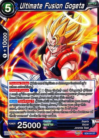 Ultimate Fusion Gogeta (Starter Deck - Resurrected Fusion) (SD6-04) [Miraculous Revival] | Nerdhalla Games