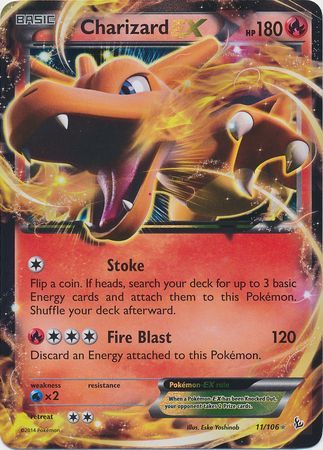 Charizard EX (11/106) (Jumbo Card) [XY: Flashfire] | Nerdhalla Games