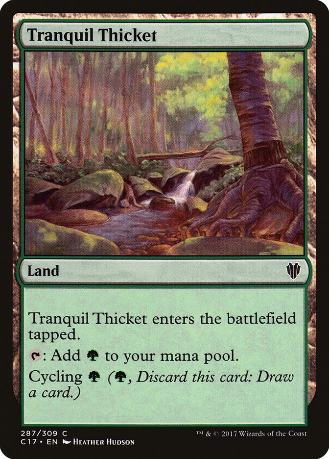 Tranquil Thicket [Commander 2017] | Nerdhalla Games