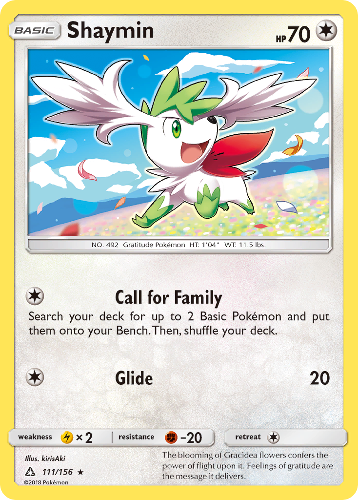 Shaymin (111/156) [Sun & Moon: Ultra Prism] | Nerdhalla Games