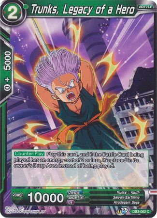 Trunks, Legacy of a Hero [DB3-062] | Nerdhalla Games