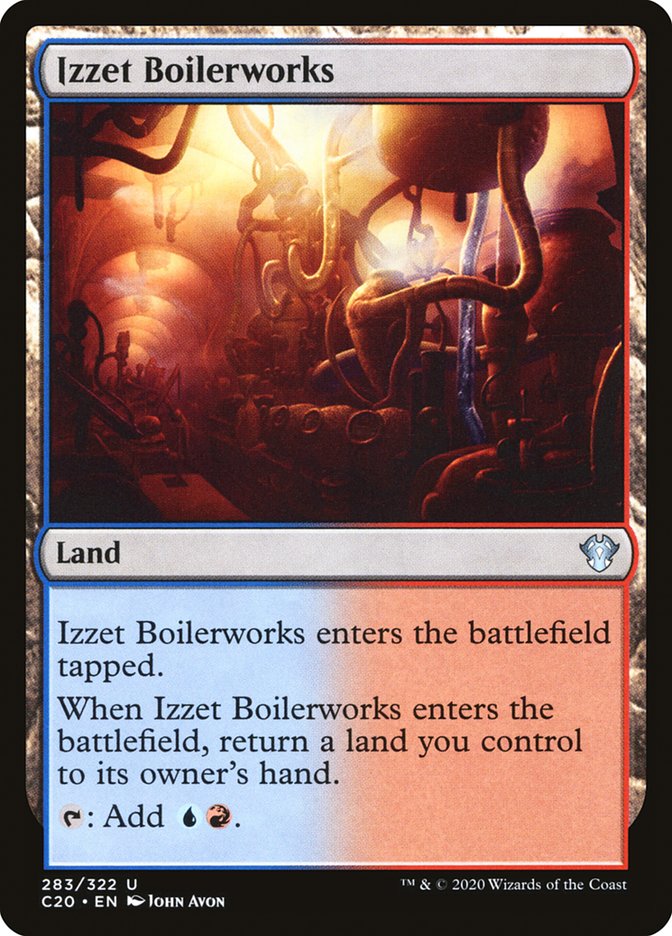 Izzet Boilerworks [Commander 2020] | Nerdhalla Games