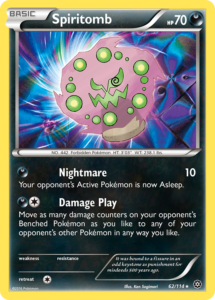 Spiritomb (62/114) [XY: Steam Siege] | Nerdhalla Games