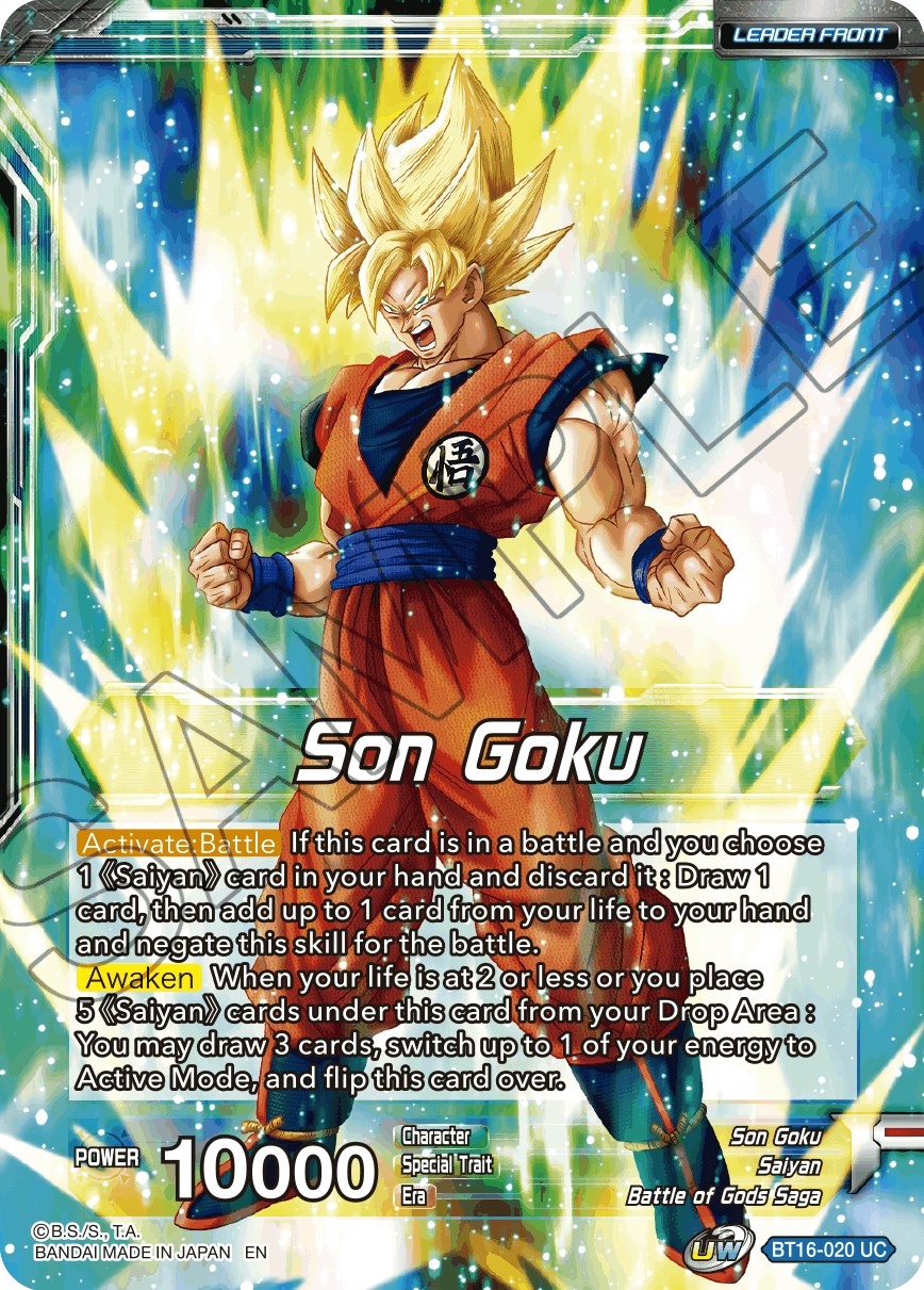 Son Goku // SSG Son Goku, Crimson Warrior (BT16-020) [Realm of the Gods Prerelease Promos] | Nerdhalla Games