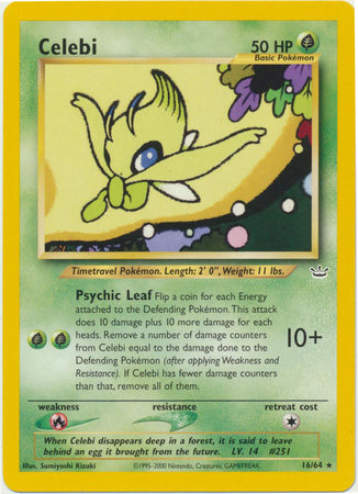 Celebi (16/64) [Neo Revelation Unlimited] | Nerdhalla Games