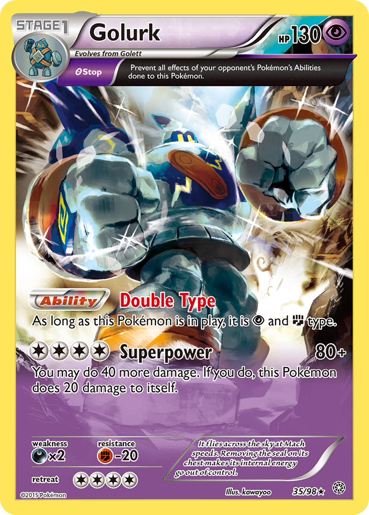 Golurk (35/98) [XY: Ancient Origins] | Nerdhalla Games