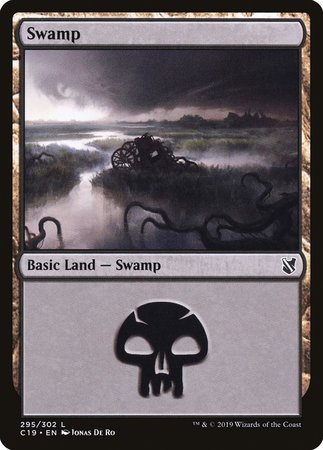 Swamp (295) [Commander 2019] | Nerdhalla Games