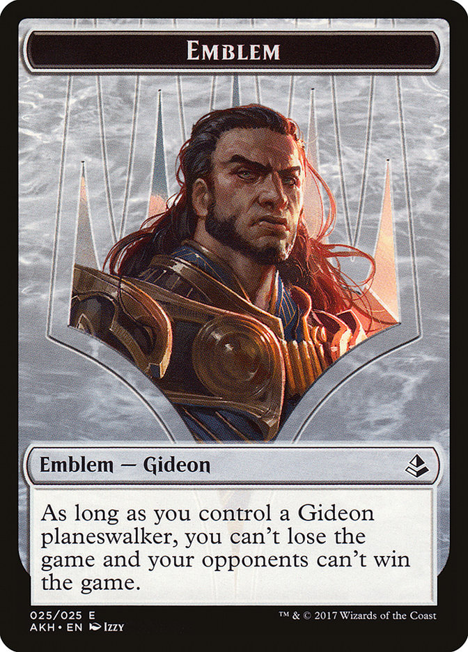 Gideon of the Trials Emblem [Amonkhet Tokens] | Nerdhalla Games