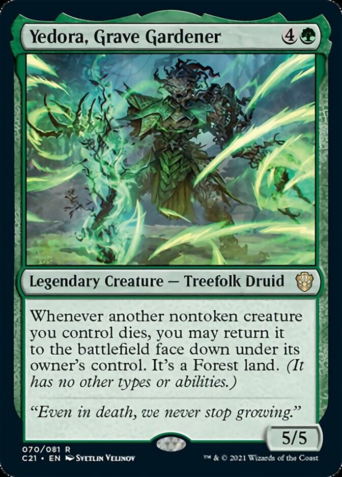 Yedora, Grave Gardener [Commander 2021] | Nerdhalla Games