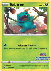 Bulbasaur (SWSH303) (Illustration Contest 2022) [Sword & Shield: Black Star Promos] | Nerdhalla Games