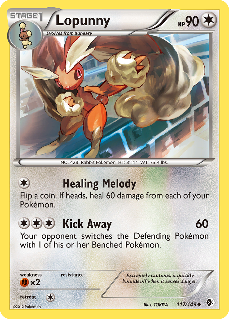 Lopunny (117/149) [Black & White: Boundaries Crossed] | Nerdhalla Games