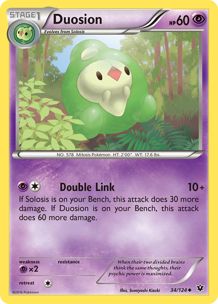 Duosion (34/124) [XY: Fates Collide] | Nerdhalla Games