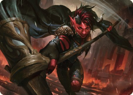 Karlach, Fury of Avernus Art Card (34) [Commander Legends: Battle for Baldur's Gate Art Series] | Nerdhalla Games