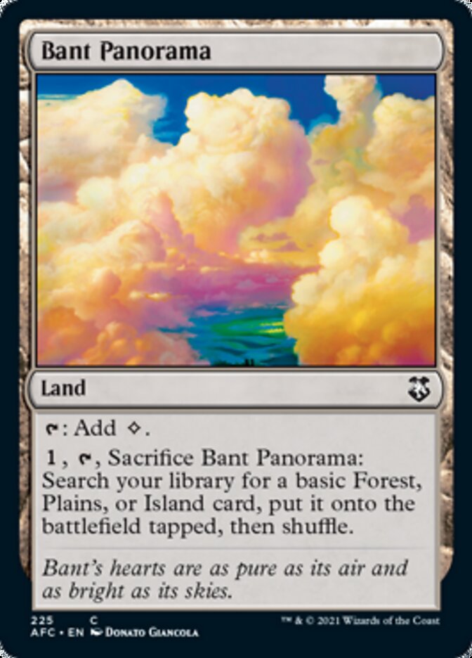 Bant Panorama [Dungeons & Dragons: Adventures in the Forgotten Realms Commander] | Nerdhalla Games