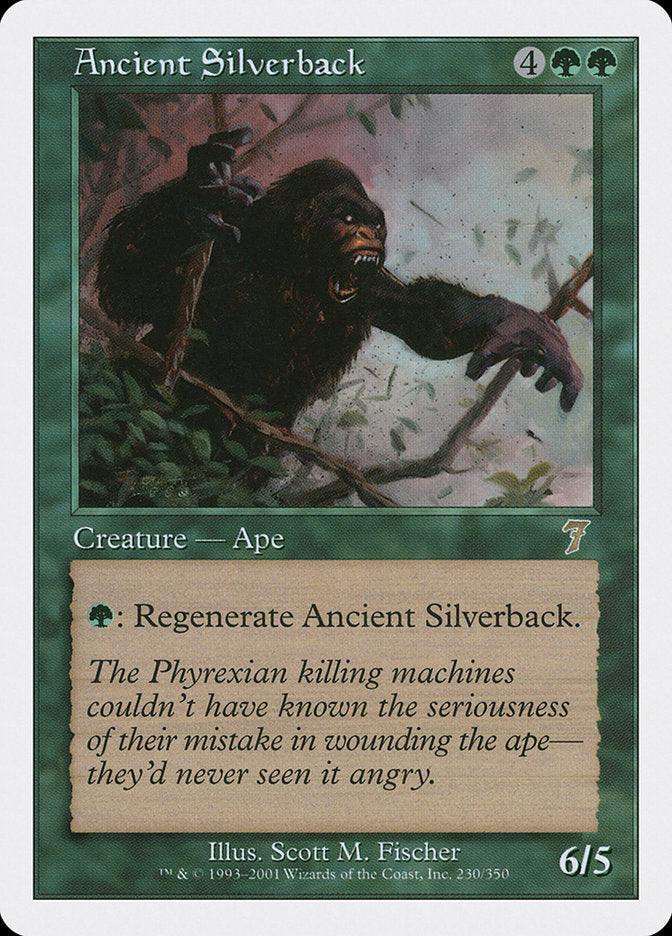 Ancient Silverback [Seventh Edition] | Nerdhalla Games