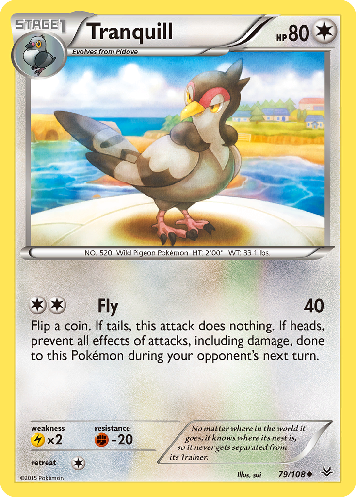 Tranquill (79/108) [XY: Roaring Skies] | Nerdhalla Games