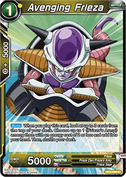 Avenging Frieza (BT1-089) [Galactic Battle] | Nerdhalla Games