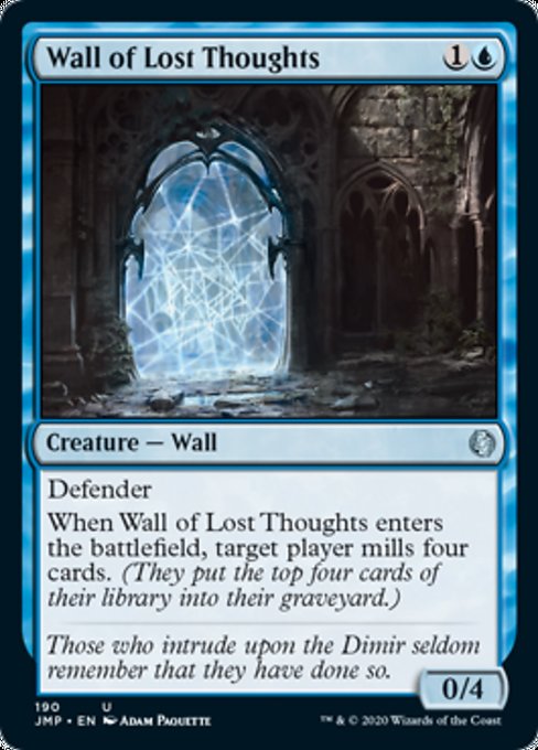 Wall of Lost Thoughts [Jumpstart] | Nerdhalla Games