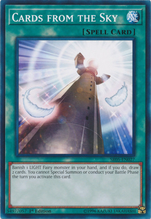 Cards from the Sky [SR05-EN027] Common | Nerdhalla Games